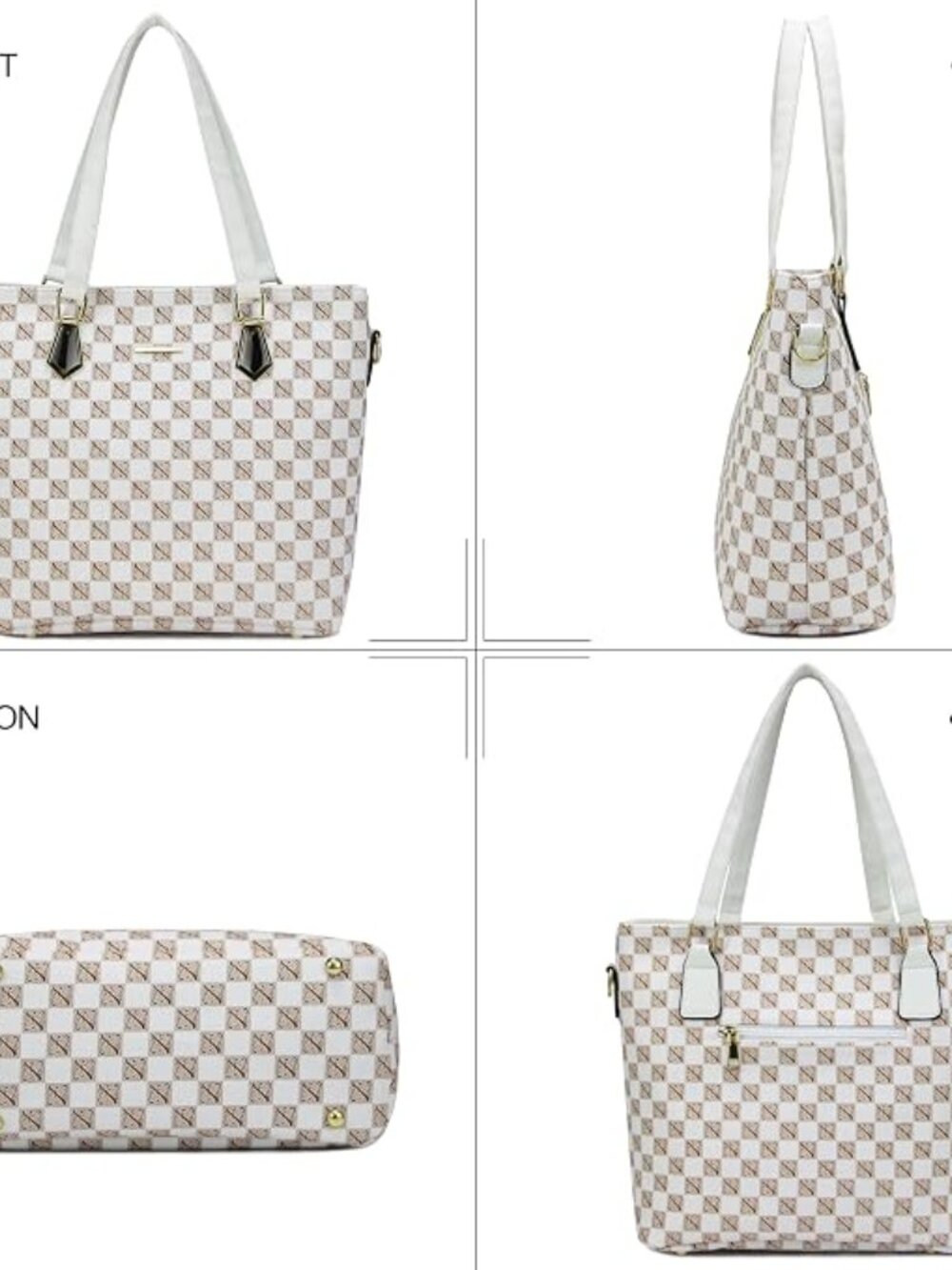 BRAND NEW 6 Pcs Designer Purses and Handbags for Women - Picture 3 of 6